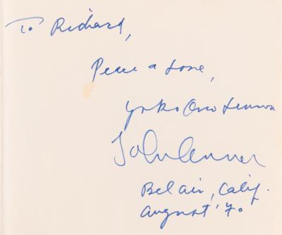 Lot #5019 John Lennon and Yoko Ono Signed Book - Grapefruit - Image 2