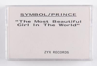 Lot #5280 Prince Rare Advance ?The Most Beautiful Girl in the World' Promotional Single Cassette Tape - One of Two Known to Exist - Image 4