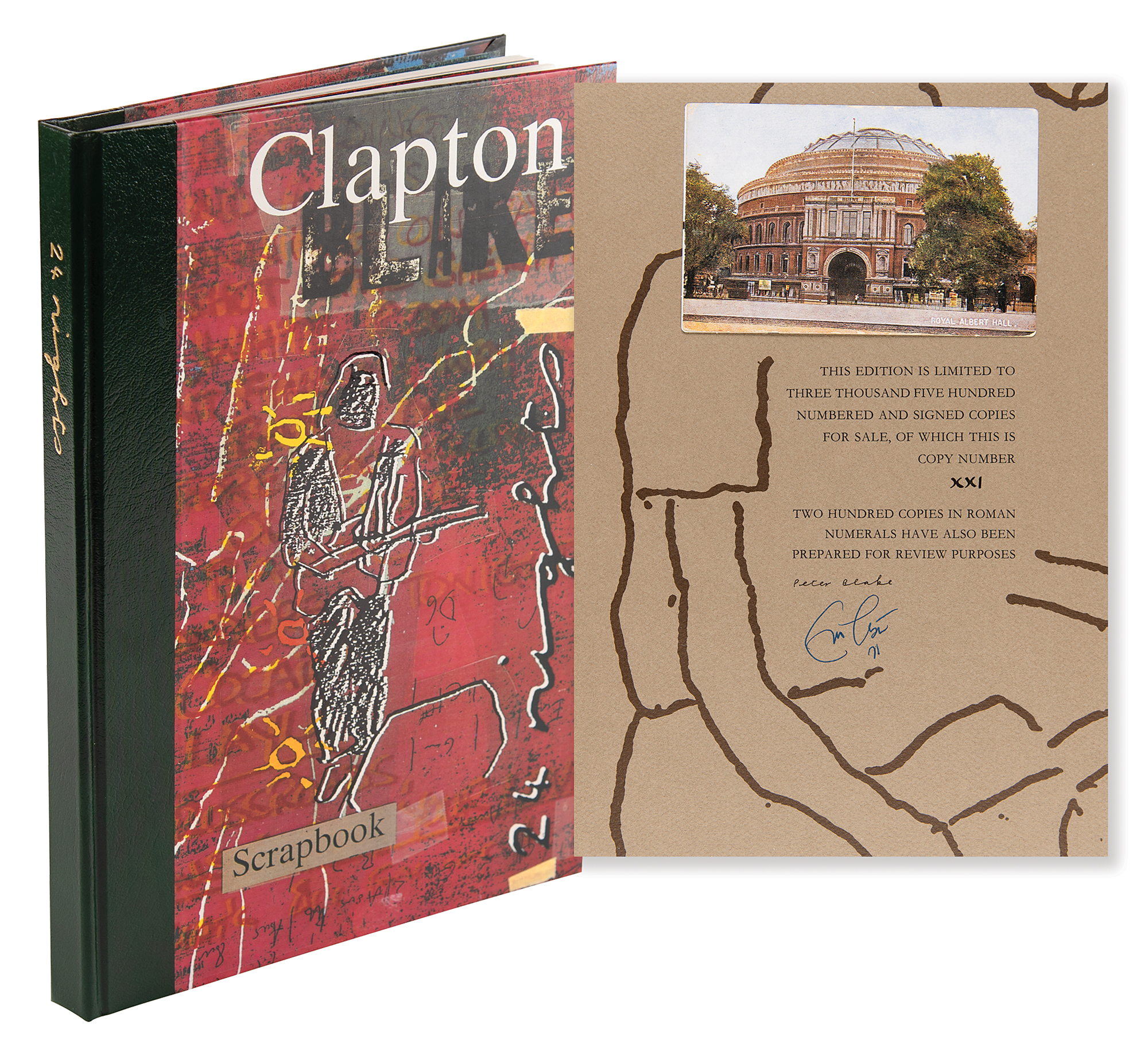 エリッククラプトン 24nights Ltd. Edition Genesis本 12月5日(火)ERIC CLAPTON、サイン入り！GENESIS本が入荷しました