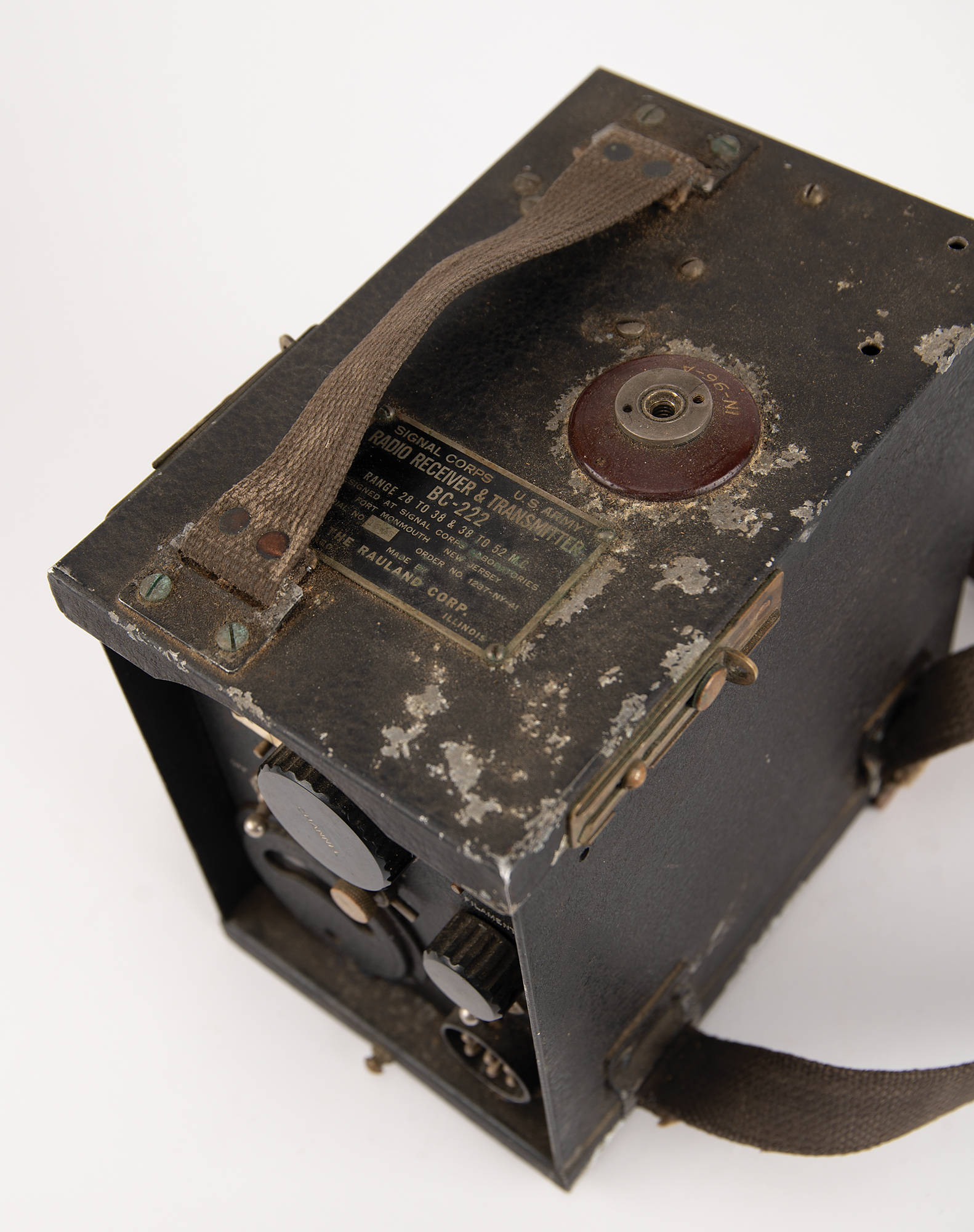 WWII US Army Signal Corps BC-222 Radio Receiver