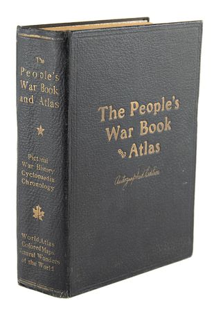 Lot #424 William A. Bishop Signed Book Page - Image 3