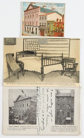 Lot #117 Abraham Lincoln: Ford's Theatre Ephemera Group Lot - Image 1