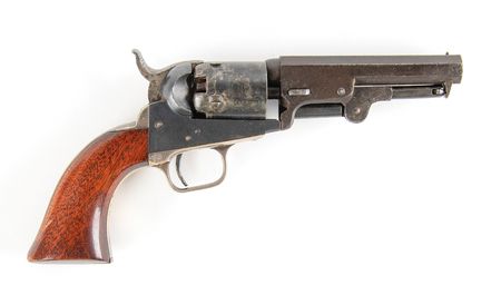 Lot #419 Albert James Myer’s Colt Model 1849 Pocket Revolver - Image 1
