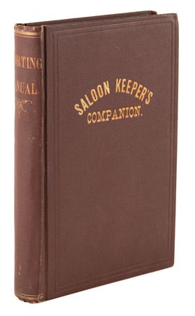 Lot #876 Baseball: The Saloon Keeper's Companion, with Baseball's Championship Code and Standings (1875) Book - Image 1