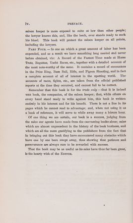 Lot #876 Baseball: The Saloon Keeper's Companion, with Baseball's Championship Code and Standings (1875) Book - Image 5