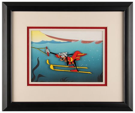 Lot #610 Goofy production cel from Aquamania - Image 2