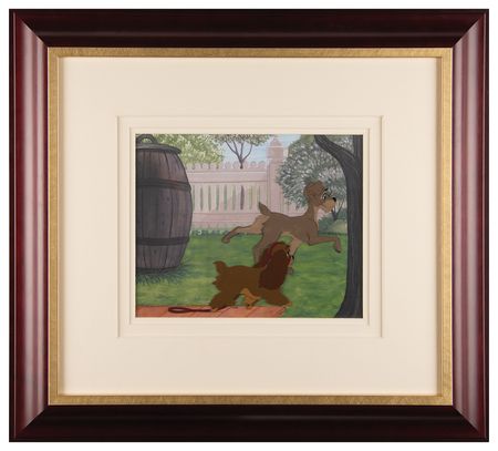 Lot #591 Lady and Tramp production cels from Lady and the Tramp - Image 2