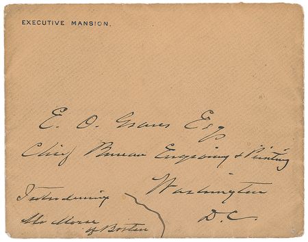 Lot #60 Grover Cleveland Autograph Letter Signed as President - Image 3
