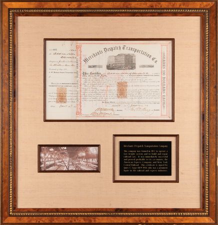 Lot #277 James C. Fargo Document Signed - Image 1