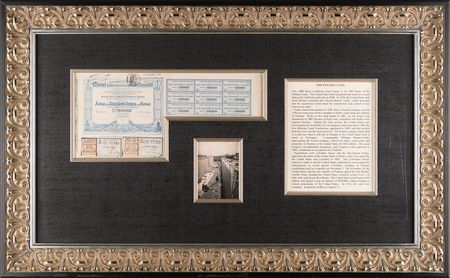 Lot #329 Panama Canal 500-Franc Certificate - Image 1