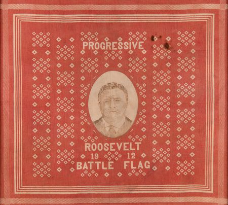 Lot #150 Theodore Roosevelt 1912 Progressive Campaign Bandana - Image 2