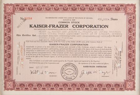 Lot #246 Automobile Companies (6) Documents - Image 2