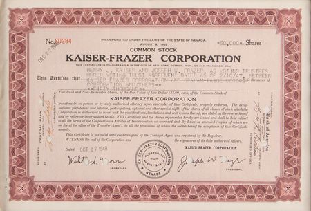 Lot #246 Automobile Companies (6) Documents - Image 3