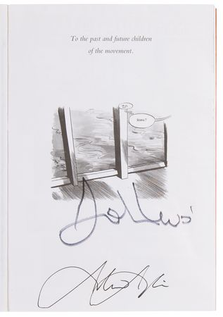 Lot #310 John Lewis Signed Book - March (Vol. 1) - Image 4