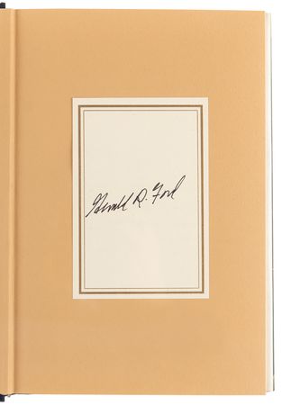 Lot #77 Gerald Ford (2) Signed Books - A Time to Heal and A Vision for America - Image 4