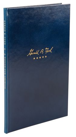 Lot #77 Gerald Ford (2) Signed Books - A Time to Heal and A Vision for America - Image 5