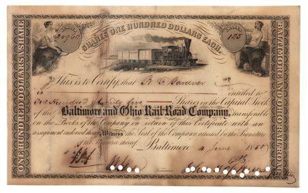 Lot #293 Johns Hopkins Document Signed - Image 1