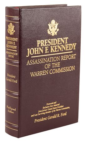 Lot #75 Gerald Ford Signed Limited Edition Book - President John F. Kennedy: Assassination Report of the Warren Commission - Image 3