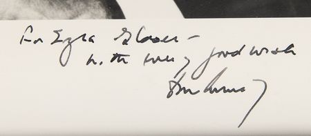 Lot #25 John F. Kennedy Signed Photograph by Alfred Eisenstaedt - Image 2