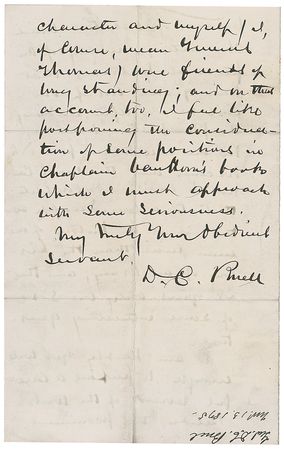 Lot #426 Don Carlos Buell Autograph Letter Signed - Image 4