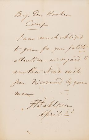 Lot #429 John A. Dahlgren Autograph Letter Signed - Image 2