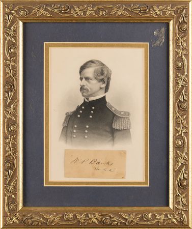 Lot #422 Nathaniel P. Banks Signature - Image 2