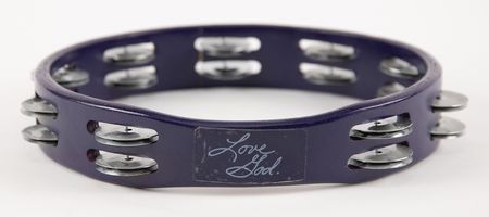 Lot #624 Prince Concert-Used Purple 'Love God' Tambourine from His Legendary First Avenue Concert on March 3, 1986 - Image 3