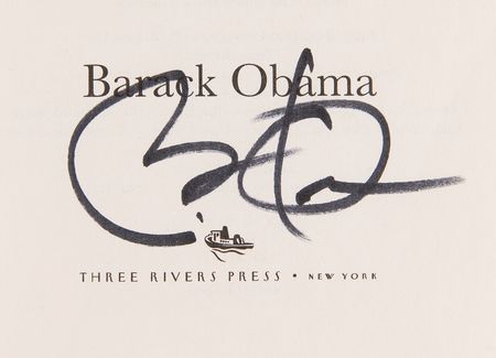 Lot #134 Barack Obama Signed Book - Dreams from My Father - Image 2