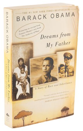 Lot #134 Barack Obama Signed Book - Dreams from My Father - Image 3