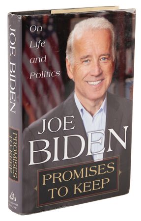 Lot #40 Joe Biden Signed Book - Promises to Keep - Image 3