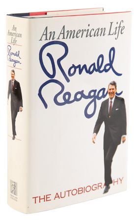 Lot #140 Ronald Reagan Signed Book - An American Life - Image 3