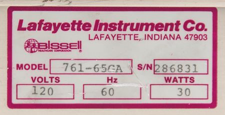 Lot #410 Ambassador Polygraph Machine Polygraph - Image 7