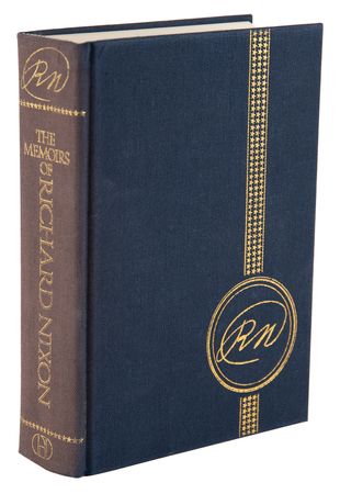 Lot #129 Richard Nixon Signed Book - The Memoirs of Richard Nixon - Image 3