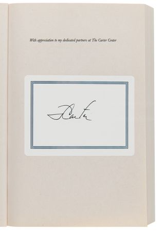 Lot #52 Jimmy Carter (7) Signed Books - Image 3