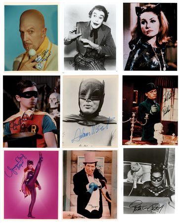 Lot #722 Batman (9) Signed Photographs - Image 1