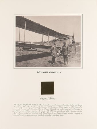 Lot #517 Smithsonian Air & Space Museum Relic Prints (9) with Wright Bros. and Amelia Earhart Collection - Image 10