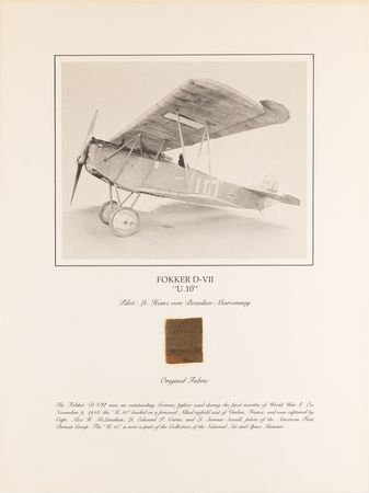 Lot #517 Smithsonian Air & Space Museum Relic Prints (9) with Wright Bros. and Amelia Earhart Collection - Image 14