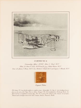 Lot #517 Smithsonian Air & Space Museum Relic Prints (9) with Wright Bros. and Amelia Earhart Collection - Image 4