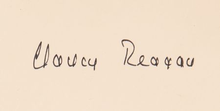 Lot #137 Nancy Reagan Signed Book - Nancy - Image 2
