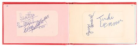 Lot #615 Beatles Signatures - Obtained in Great Yarmouth, Late July 1963 - Image 2