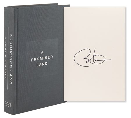 Lot #135 Barack Obama Signed Book -  A Promised Land - Image 1