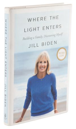Lot #38 Jill Biden Signed Book - Where the Light Enters - Image 3