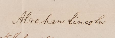 Lot #13 Abraham Lincoln Document Signed as President - Civil War-Dated Pardon - Image 2