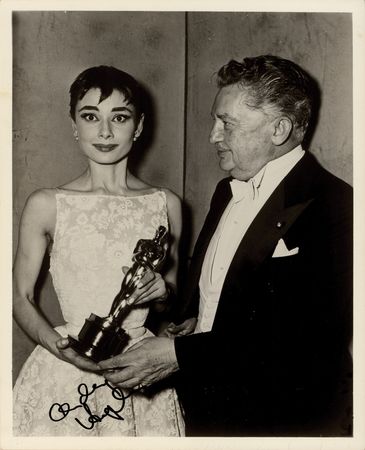 Lot #772 Audrey Hepburn Signed Photograph