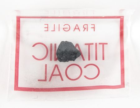 Lot #361 Titanic: Coal Piece Recovered from Wreck Site Coal - Image 2