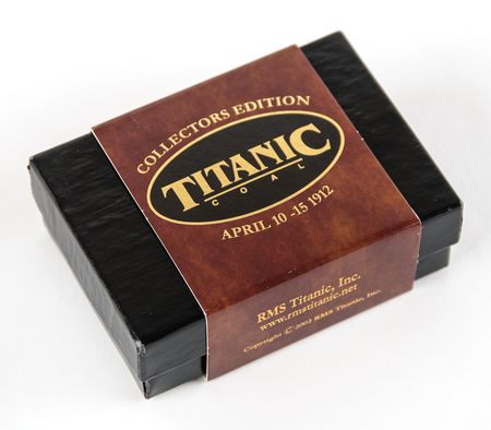 Lot #361 Titanic: Coal Piece Recovered from Wreck Site Coal - Image 3