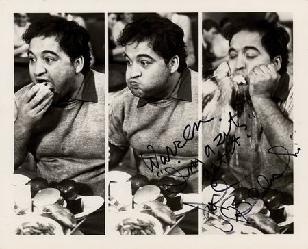 Lot #703 John Belushi Signed Photograph from Animal House - 