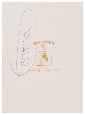 Lot #690 Elvis Presley's Bullock's Credit Card - Image 3