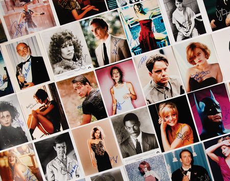 Lot #702 Actors and Actresses Collection of (500+) Signed Photographs - Image 1