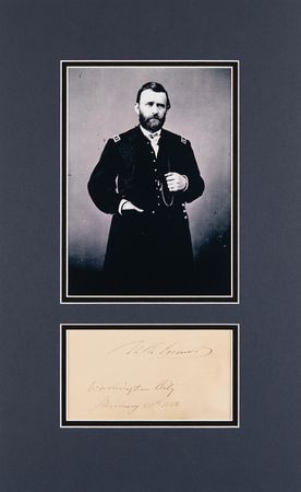 Lot #84 U. S. Grant Signature - Image 1